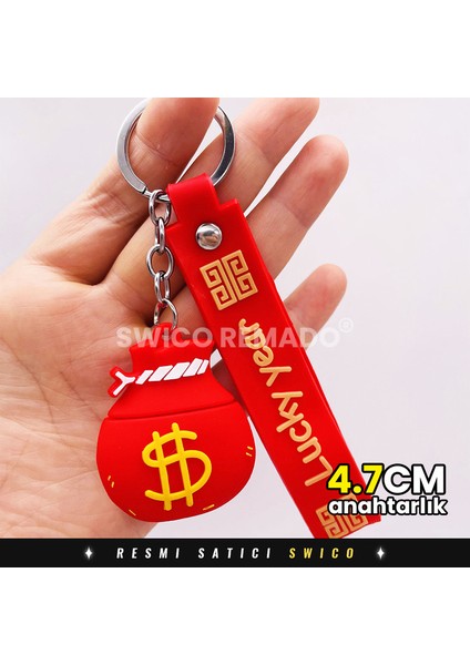 Şanslı Yıl Anahtarlık 2 Adet (Yurt Dışından)