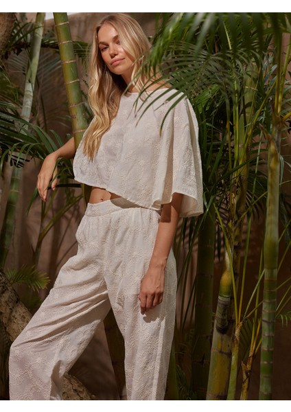 Pamuklu Oversize Pantolon