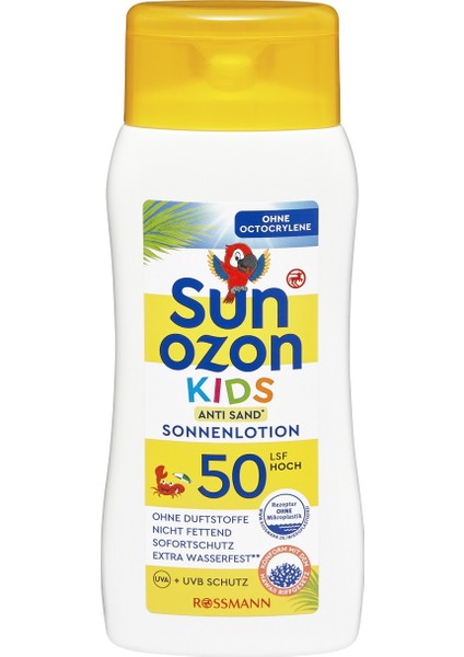 Çocuk Güneş Losyonu Anti-Sand SPF 50 200 ml