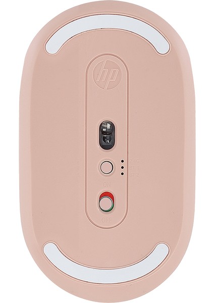 Hp M231 V5.0 Bluetooth & Wireless 2,4ghz Sessiz Kablosuz Mouse Pembe Pc Laptop Tv Mac Uyumlu