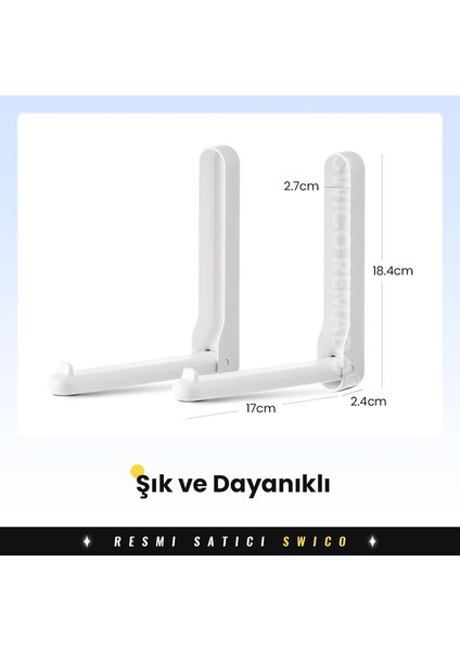 Katlanabilir Elbise Askısı Düzenleyici 2 Adet (Yurt Dışından) indirimleri