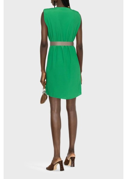 Kemerli Kolsuz Regular Fit Mini Elbise Bayan Elbise 101138 A0US X08 modelleri