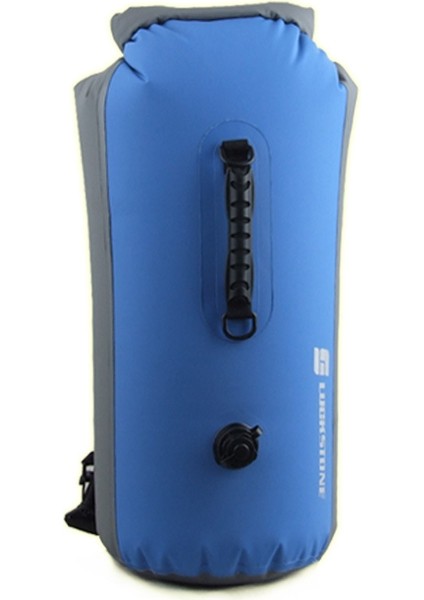 Luckstone 60L Su Geçirmez Sırt Çantası Omuz Çantası (Blue) (Yurt Dışından)