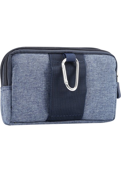Sports Denim Phone Waist Bag (Blue) (Yurt Dışından) modelleri