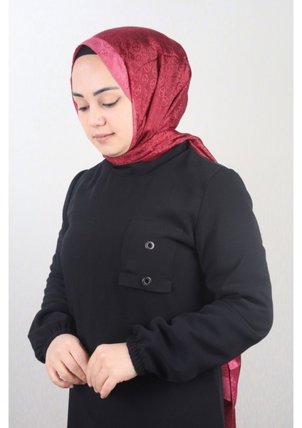 Moda Kaşmir Desenli Monogram Şal - Desen-01 - Renk-17 -93