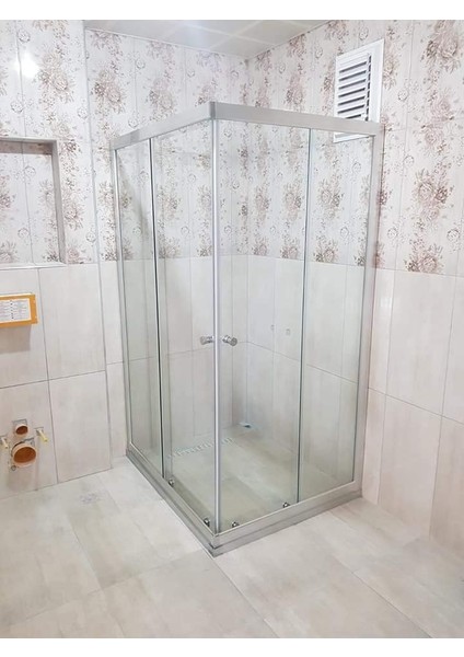 70X100 Teknesiz Lüks Camlı Duşakabin ND114