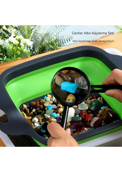 Amoy Kum Torbası Alet Seti Hazine Avı Kristal Taşlar (Yurt Dışından)