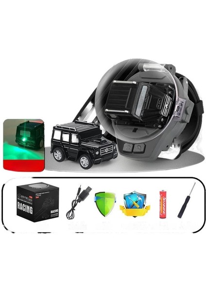 Kızılötesi Mini Çocuk Saati Uzaktan Kumanda Araba 2.4g Alaşım Uzaktan Kumanda Araba Oyuncak (Yurt Dışından)