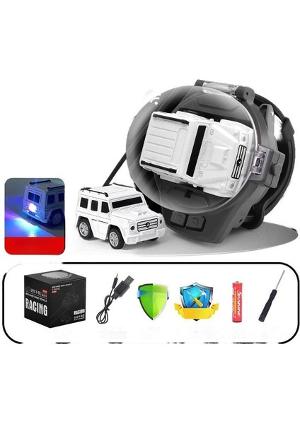 Kızılötesi Mini Çocuk Saati Uzaktan Kumanda Araba 2.4g Alaşım Uzaktan Kumanda Araba Oyuncak (Yurt Dışından)