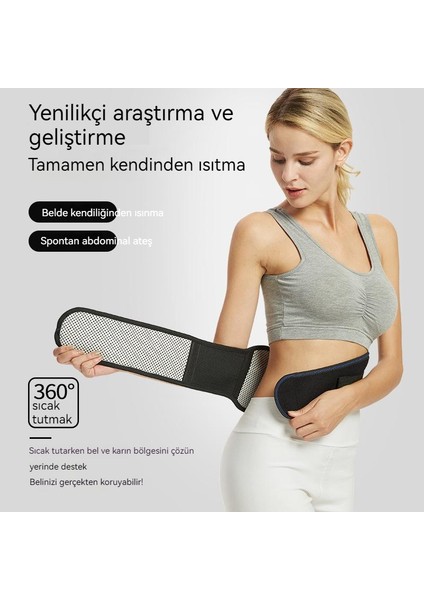 CC Stores Sıcak Manyetik Terapi Bel Kendini Koruma Lomber Disk Herniasyonu Isıtma Kemeri (Yurt Dışından)