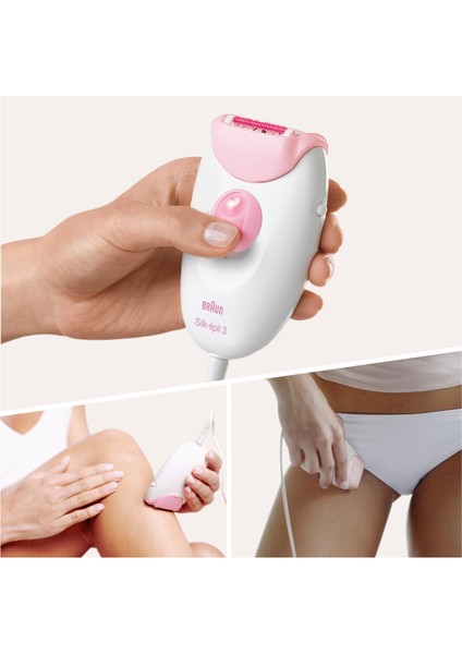 Silk-Épil 3 3321 Epilatör / Epilasyon + Bikini Trimmer