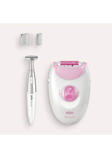 Silk-Épil 3 3321 Epilatör / Epilasyon + Bikini Trimmer