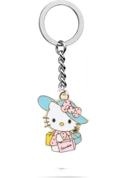 Hello Kitty Renkli Anahtarlık