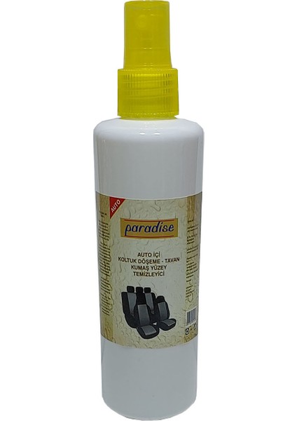 2 Adet Güçlü Leke Çıkarıcı Araç Temizleme Spreyi Koltuk Tavan Döşeme Kumaş Temizleyici 250 ml