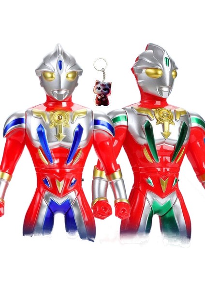 Ultra Warriors Variety Superman Torna Kahramanı Oyuncağı, Şanslı Kedi Anahtarlıklı Orijinal Ürün (Yurt Dışından)