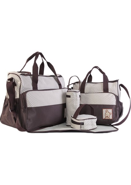 Shopee Anne ve Bebek Ürünleri Büyük Kapasiteli Beşli Set Hamile Çantası (Yurt Dışından)