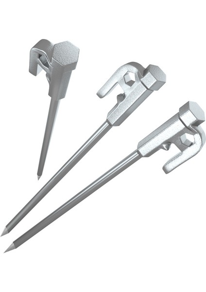Açık Paslanmaz Çelik Çadır Aksesuarları Kamp Çelik Çivi (Yurt Dışından)