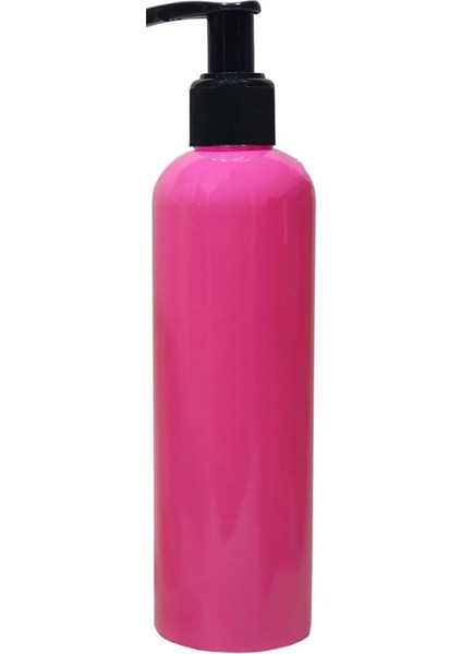 Boş Fısfıs Sıvı Sabun Pompalı Şişe 400 ml 1 Adet [kimyasala Dayanıklı] Pembe