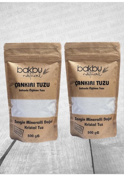 Natural 2'li Çankırı Tuzu 200 gr