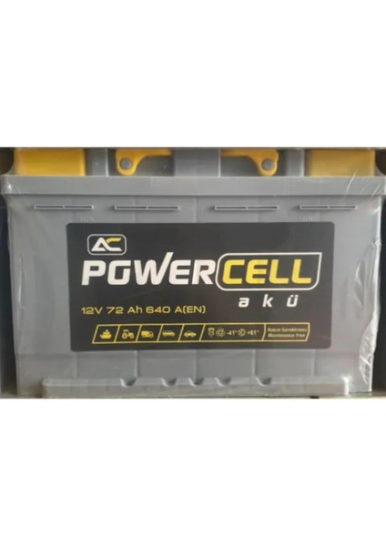 Akü 12V 72Amp
