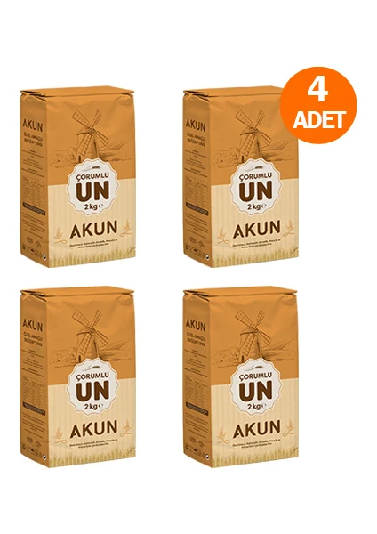 Çorumlu Un 2 kg (4 Adet)