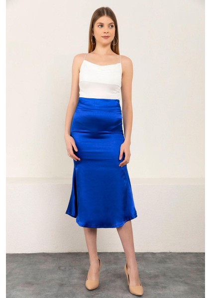 Kadın Kloş Saten Etek fırsatları