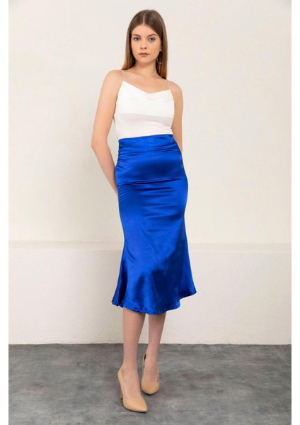 Kadın Kloş Saten Etek indirimleri