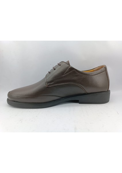 Kahverengi Kauçuk Taban Erkek Ayakkabı fırsatları
