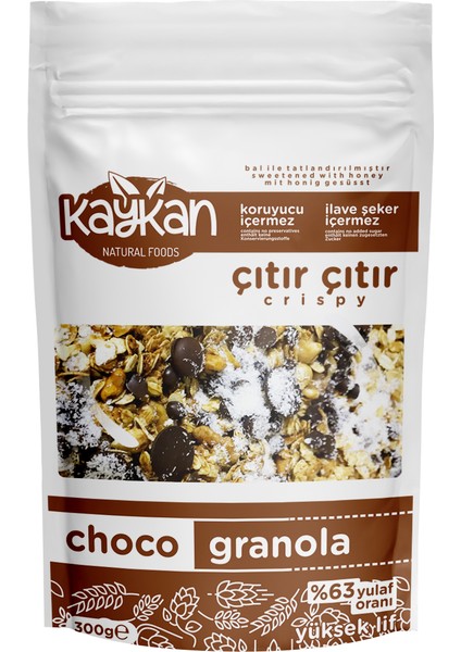 3'lü Paket Granola ( Choco, Fit,meyve Granola )