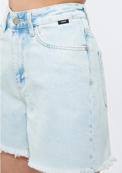 Kadın MILLIE Ağartılmış Jean Şort 1458985136 fırsatları