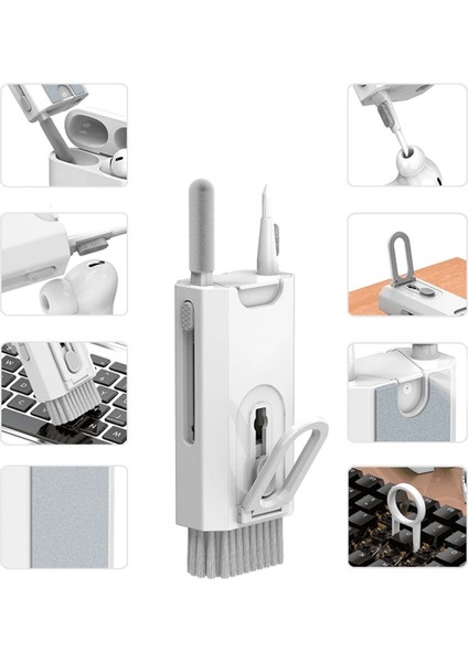 Airpods Temizlik Kiti Cleaning Sıvı Püskürtmeli Fırçalı Kulaklık Elektronik Ürün Temizleme Aparatı modelleri