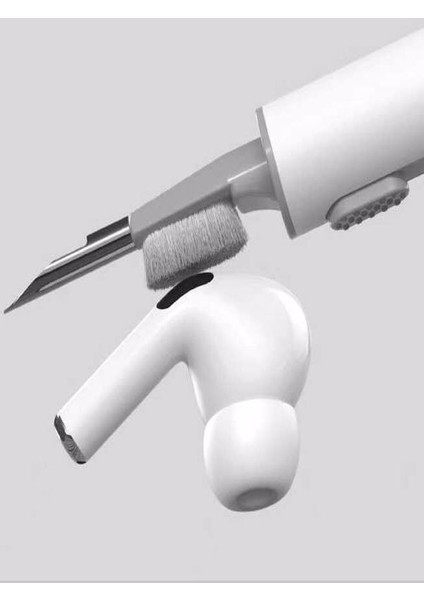 Airpods Temizlik Kiti Cleaning Pen 2 Yönlü Kulaklık Temizleme Aparatı Tüm Modeller ile Uyumlu
