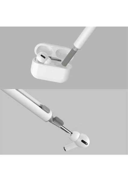 Airpods Temizlik Kiti Cleaning Pen 2 Yönlü Kulaklık Temizleme Aparatı Tüm Modeller ile Uyumlu modelleri