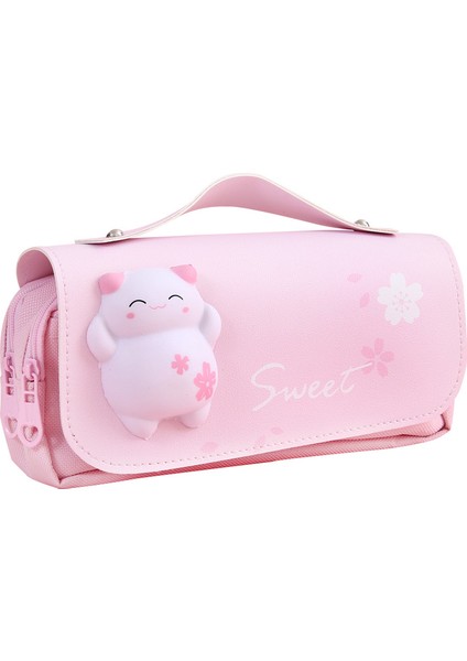 Dıy Büyük Kapasiteli Dekompresyon Kalem Kutusu Karikatür Üç Katmanlı Kırtasiye Kutusu (Yurt Dışından) fiyatları