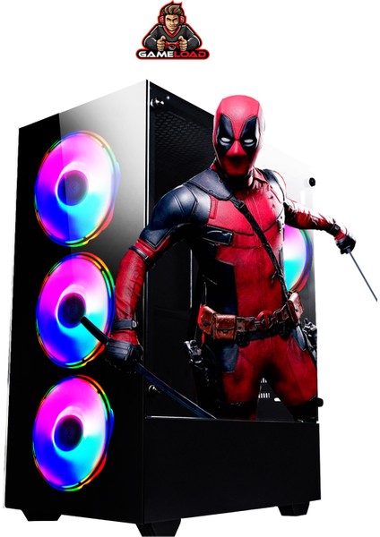 GL136 I3 10100F 16GB Ram 512GB SSD GTX1050Tİ/4GB Oyuncu Bilgisayarı