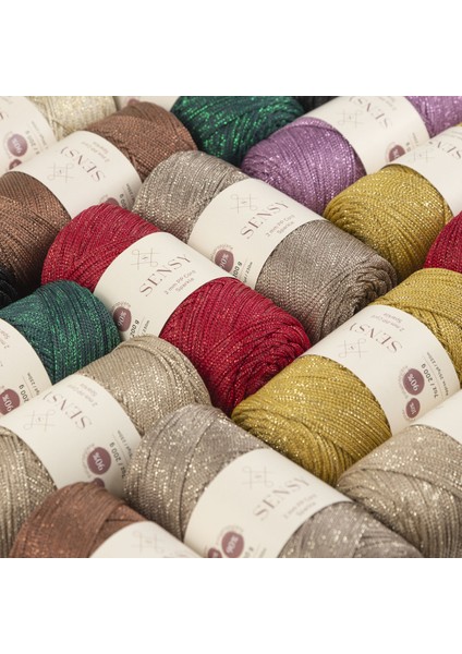 Premium Simli 200 gr Polyester Makrome Ipi 2 mm - 230 M Supla Ip ve Çanta Ipliği fırsatları