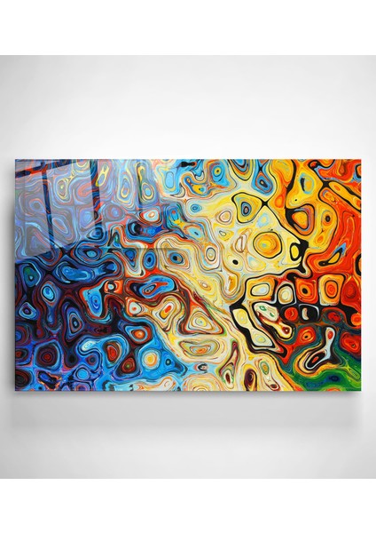 Soyut Cam Tablo, Dekoratif Cam Tablo