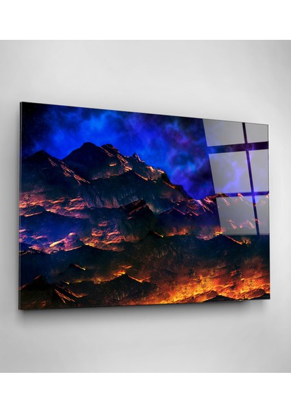 Gecenin Sessizliği Cam Tablo, Dekoratif Cam Tablo fiyatları