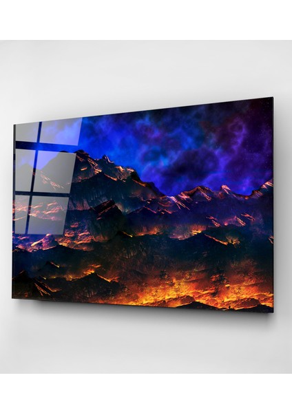 Gecenin Sessizliği Cam Tablo, Dekoratif Cam Tablo fırsatları