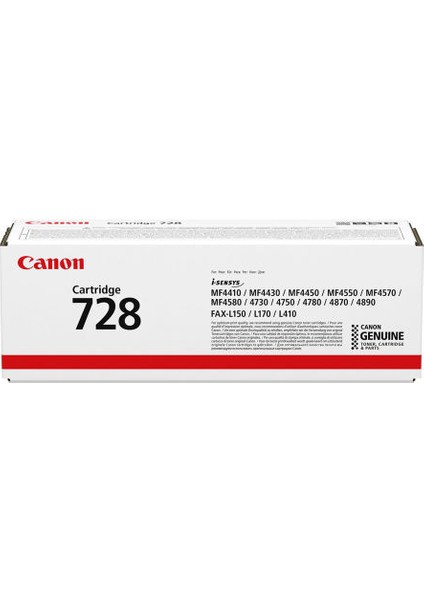 I-Sensys MF-4430 / CRG-728 Orjinal Siyah Toner 2.100 Sayfa