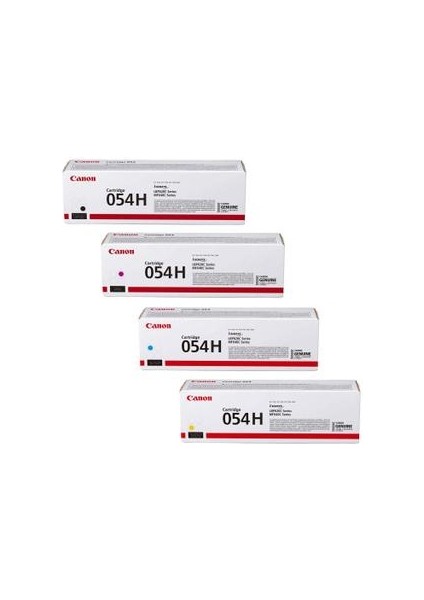 I-Sensys MF-643CDW / CRG-054H Orjinal Toner Seti