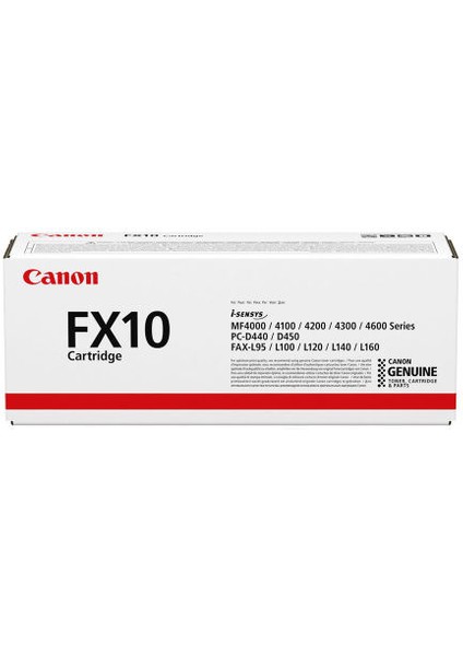 I-Sensys MF-4122 / Fx-10 Orjinal Siyah Toner 2.200 Sayfa