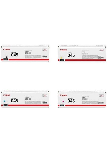 I-Sensys MF-633CDW / CRG-045 Orjinal Toner Seti