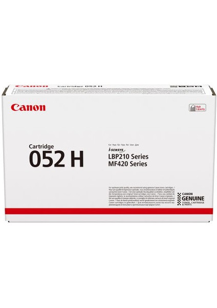 I-Sensys MF-421DW / CRG-052H Orjinal Siyah Toner 9.200 Sayfa