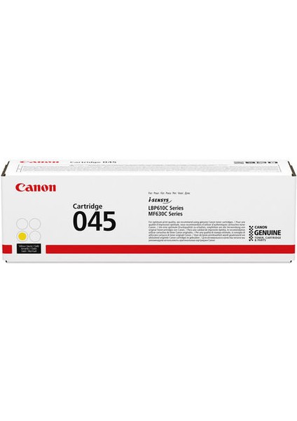 I-Sensys LBP-611CN / CRG-045 Orjinal Sarı Toner 1.300 Sayfa