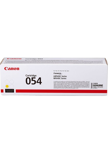 I-Sensys MF-645CX / CRG-054 Orjinal Sarı Toner 1.200 Sayfa