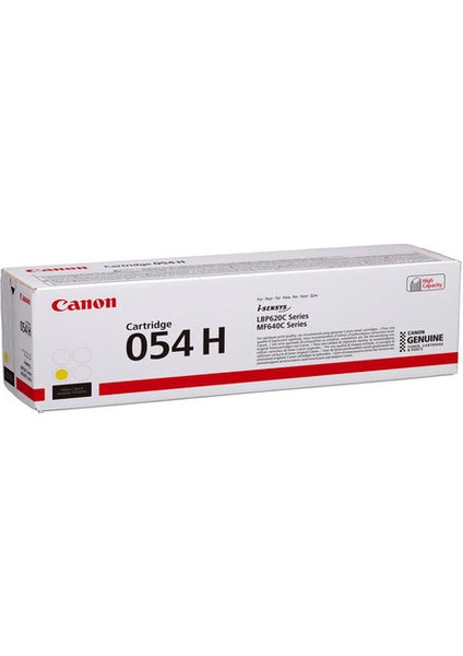 I-Sensys LBP-623CDW / CRG-054H Orjinal Sarı Toner 2.300 Sayfa