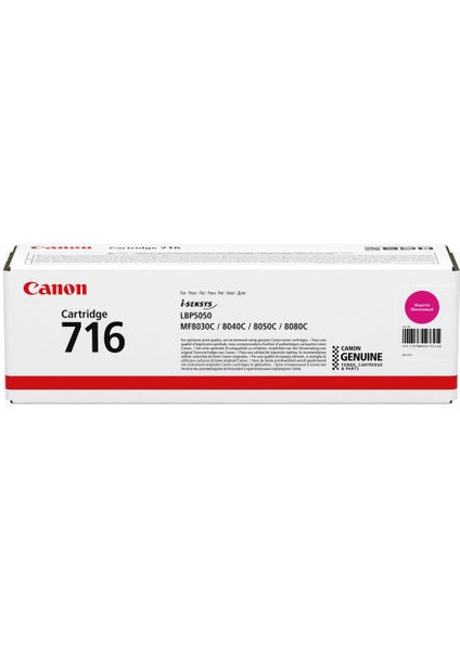 I-Sensys LBP5050N / CRG-716 Orjinal Kırmızı Toner 1.500 Sayfa