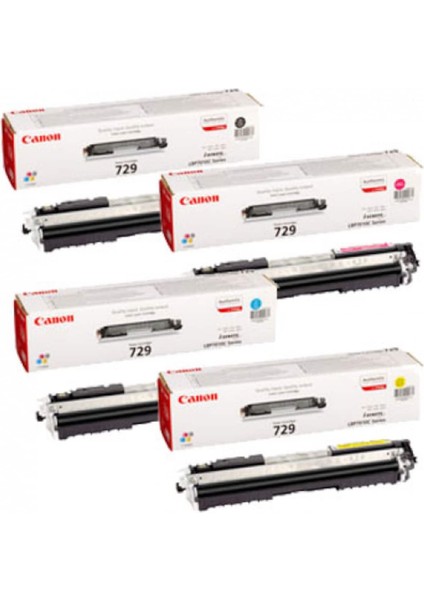 I-Sensys LBP-7018C / CRG-729 Orjinal Toner Seti