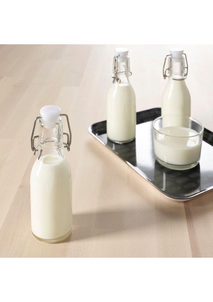 Cam Vakumlu Su Şişesi Sos-Yağ Şişesi 15 cl fiyatları